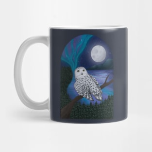 Mysterious Snowy Owl Mug